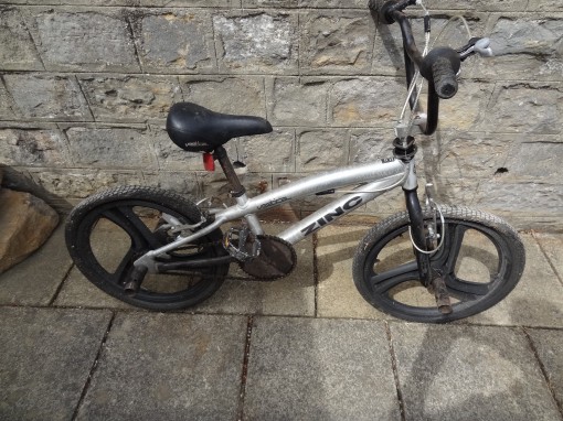 Bike number BMX-02.